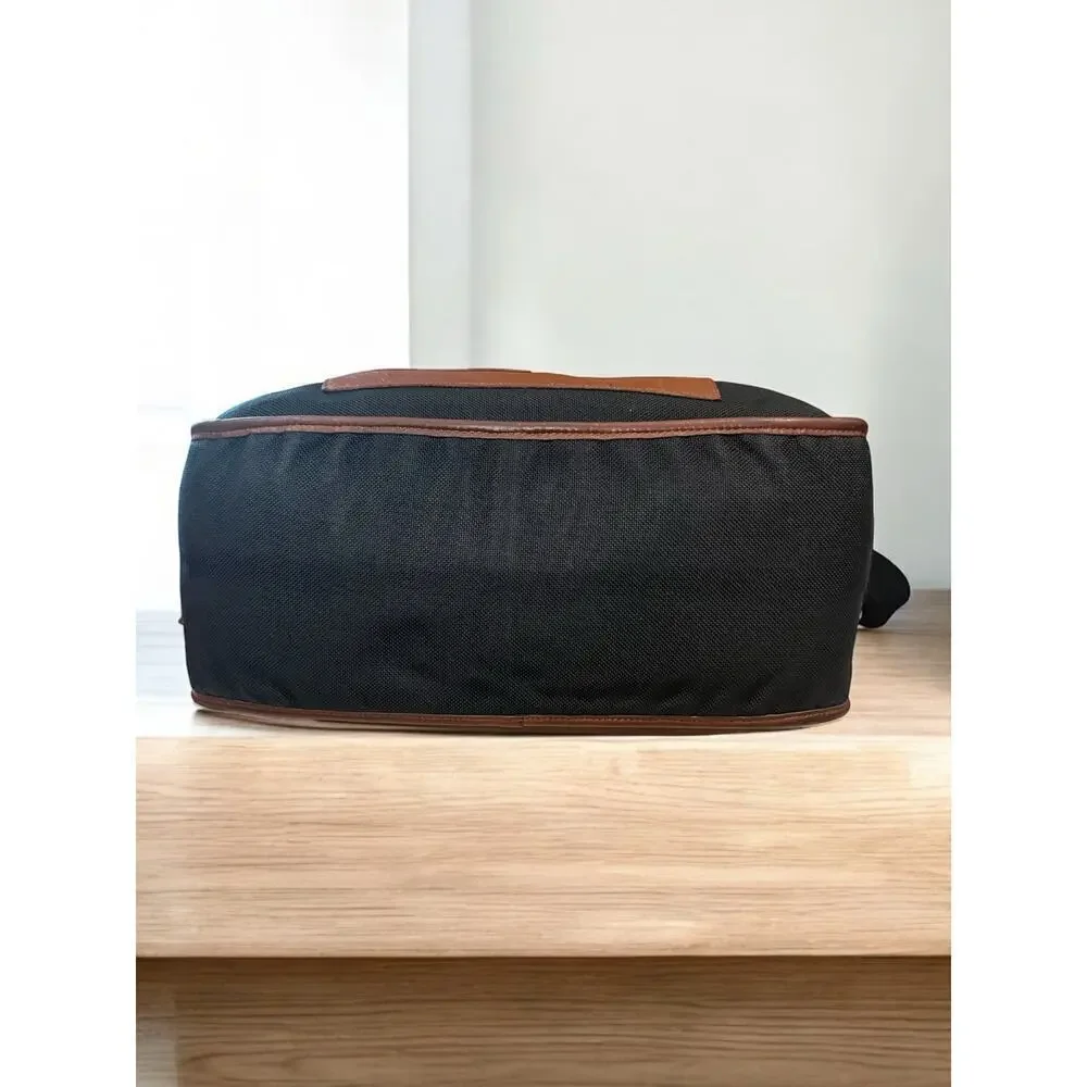 Vintage Coach 688 100th Anniversary US Olympic Leather & Nylon Messenger Bag